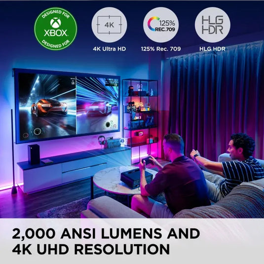 ViewSonic X2-4K HDR Designed for Xbox Gaming Projector